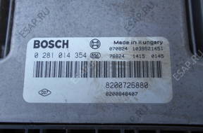 RENAULT LAGUNA III 07 2,0DCI 150KM БЛОК УПРАВЛЕНИЯ КОМПЛЕКТ