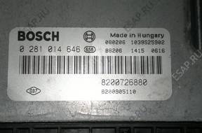 Renault Laguna III 2.0 DCI 08-.БЛОК УПРАВЛЕНИЯ КОМПЛЕКТ.