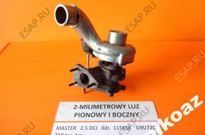 RENAULT MASTER 2.5 DCI 02  ТУРБОКОМПРЕССОР