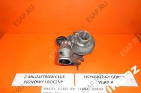 RENAULT MASTER 2.5 DCI 03  ТУРБОКОМПРЕССОР