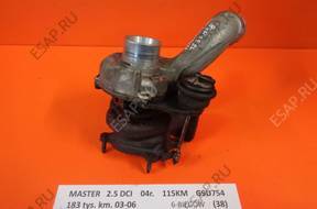 RENAULT MASTER 2.5 DCI 04  ТУРБОКОМПРЕССОР