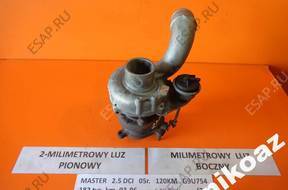 RENAULT MASTER 2.5 DCI 05  ТУРБОКОМПРЕССОР