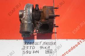 RENAULT MASTER 2.5 TD 94KM ТУРБОКОМПРЕССОР