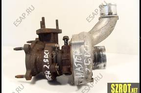 RENAULT MASTER MOVANO 2.5 DCI  ТУРБИНА