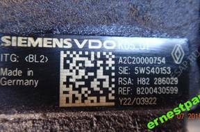 RENAULT MEGANE 1,5DCI ТНВД 8200430599