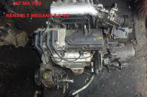 RENAULT MEGANE 1,6 8V КОРОБКА ПЕРЕДАЧW JB 1198