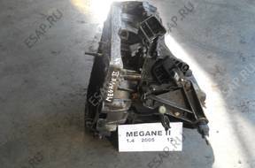 RENAULT MEGANE 2 1.4 16V КОРОБКА ПЕРЕДАЧ JH3 105