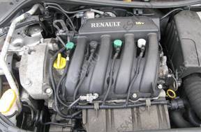 RENAULT MEGANE II 1.4B двигатель IGA комплектный