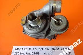 RENAULT MEGANE II 1.5 DCI  ТУРБОКОМПРЕССОР
