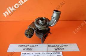 RENAULT MEGANE II 1.9 DCI  ТУРБОКОМПРЕССОР