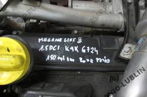 RENAULT MEGANE II лифт. версия двигатель 1.5 DCI K9K G724