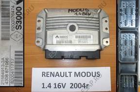 RENAULT MODUS 1.4 16V БЛОК УПРАВЛЕНИЯ ДВИГАТЕЛЕМ