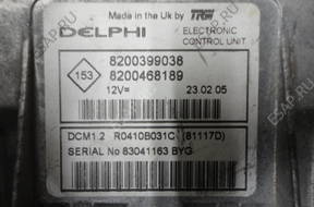 Renault Modus 1.5 DCI БЛОК УПРАВЛЕНИЯ Delphi 8200399038