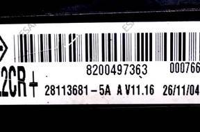 RENAULT MODUS 1.5 DCI КОМПЛЕКТ ЗАЖИГАНИЯ 8200398934