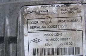 RENAULT NISSAN БЛОК УПРАВЛЕНИЯ 1.5DCI 8200188917 DELPHI