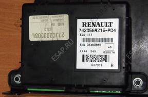 RENAULT PREMIUM DXI БЛОК УПРАВЛЕНИЯ ECS ECAS 74205696215
