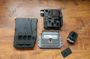RENAULT SCENIC 1.6 16V 4004 БЛОК УПРАВЛЕНИЯ КОМПЛЕКТ