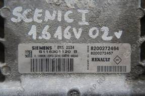 RENAULT SCENIC 1.6 I FL 02 год, БЛОК УПРАВЛЕНИЯ S118301120B