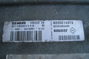 RENAULT SCENIC 1.8 16V БЛОК УПРАВЛЕНИЯ ДВИГАТЕЛЕМ