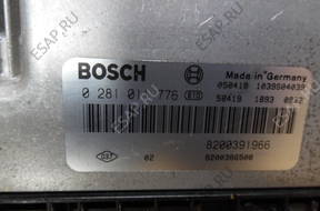 RENAULT SCENIC 1.9DCI БЛОК УПРАВЛЕНИЯ ДВИГАТЕЛЕМ 0281011776