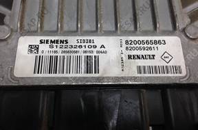 RENAULT SCENIC 2 II 1.5 DCI БЛОК УПРАВЛЕНИЯ ДВИГАТЕЛЕМ