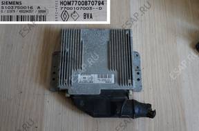 RENAULT SCENIC БЛОК УПРАВЛЕНИЯ S103750016A 7700107003