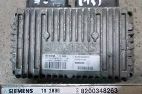 RENAULT SCENIC  БЛОК УПРАВЛЕНИЯ S118058312A 8200348263