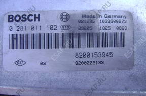 Renault Scenic I 1 1.9 DCI lift БЛОК УПРАВЛЕНИЯ ДВИГАТЕЛЕМ