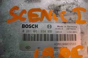 Renault Scenic I 1 1.9 DCI lift БЛОК УПРАВЛЕНИЯ ДВИГАТЕЛЕМ