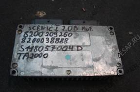 RENAULT SCENIC I 2.0 16V 8200038888 БЛОК УПРАВЛЕНИЯ