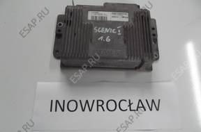 RENAULT SCENIC I БЛОК УПРАВЛЕНИЯ ДВИГАТЕЛЕМ 1.6 7700105980
