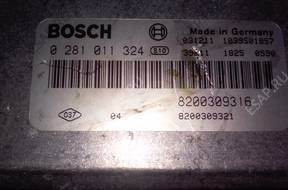 RENAULT SCENIC I LIFT 1.9 DCI БЛОК УПРАВЛЕНИЯ 0281011324