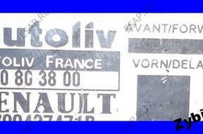 RENAULT SCENIC I МОДУЛЬ СЕНСОР AIRBAG 550803800