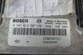 RENAULT SCENIC II 03-05 1.9DCI 130K БЛОК УПРАВЛЕНИЯ