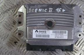RENAULT SCENIC II 06 1.6 16V БЛОК УПРАВЛЕНИЯ ДВИГАТЕЛЕМ
