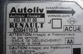 RENAULT SCENIC II 1.5 DCI 03/06 год, СЕНСОР ПОДУШЕК