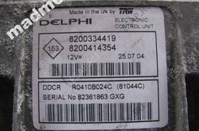 RENAULT SCENIC II 1.5 DCI 04 БЛОК УПРАВЛЕНИЯ ДВИГАТЕЛЕМ