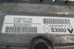 RENAULT SCENIC II 1.6 16V БЛОК УПРАВЛЕНИЯ 8200509552