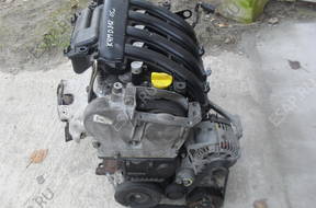 RENAULT SCENIC II 1.6 16V K4MD812 двигатель комплектный