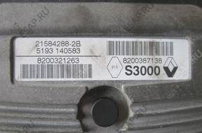 RENAULT SCENIC II 2 2.0 16V БЛОК УПРАВЛЕНИЯ ДВИГАТЕЛЕМ