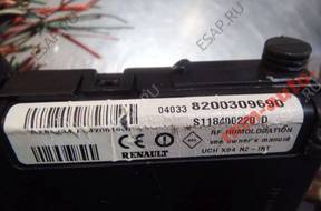 RENAULT SCENIC II КОМПЛЕКТ ЗАЖИГАНИЯ 8200309690