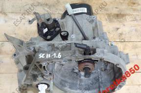 RENAULT SCENIC II КОРОБКА ПЕРЕДАЧ 1,6 16V