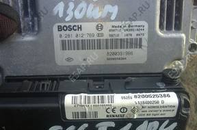 Renault scenic II lift 1.9 dci БЛОК УПРАВЛЕНИЯ ключ