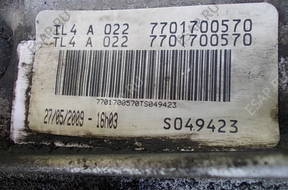 RENAULT SCENIC III 3 1.5 D КОРОБКА ПЕРЕДАЧ TL4A022