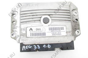 RENAULT SCENIC III 3 БЛОК УПРАВЛЕНИЯ ДВИГАТЕЛЕМ 1.6 16V 08-