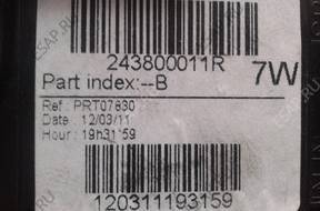 Renault Scenic III 3 МОДУЛЬ БЛОК УПРАВЛЕНИЯ 243800011 год,