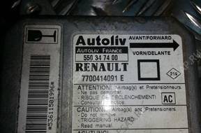 RENAULT СЕНСОР AIR BAG 550 34 74 00