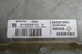RENAULT THALIA III 2010 1,2 БЛОК УПРАВЛЕНИЯ 8200672654
