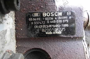 RENAULT ТНВД 1.9 DCI BOSCH