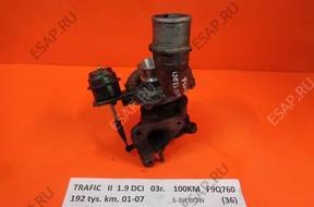 RENAULT TRAFIC II 1.9 DCI  ТУРБОКОМПРЕССОР